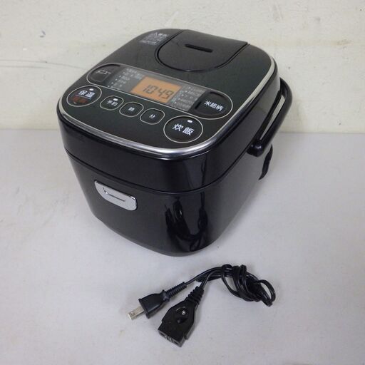 2020年製 アイリスオーヤマ ジャー炊飯器 3合炊き 配達設置対応/1カ月保証 RC-MA30AZ-B