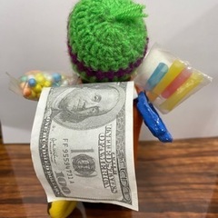 ロ2310-744 エケコ人形　キズ汚れ有　現状お渡しの画像