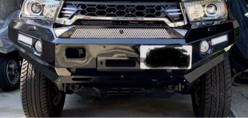 ハイラックスgun125 TRAILアイアンバンパー