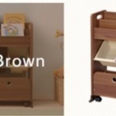 子供部屋用　収納　家具　おもちゃ入れ　中古の画像