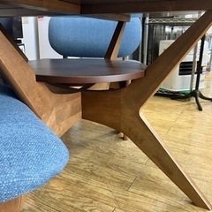 3/5値下げいたしました！⭐️オシャレ⭐️ NITORI ニトリ ダイニング3点セット ゆったり落ち着けます✨No.169の画像