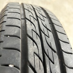 155/65 R13 73S ホイール付きタイヤ ブリヂストン nextryの画像