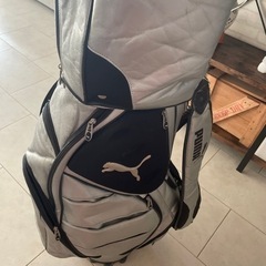 ゴルフバッグとクラブ12本の画像