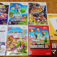 Wii本体 タタコン ソフト28本 まとめ売りの画像