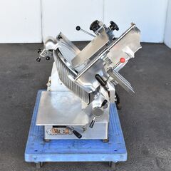 ≪yt916ジ≫ 南常鉄工 ミートスライサー NF-280 3相200V 製造番号：9310011 なんつね/卓上冷凍スライサー/業務用食肉スライサー 現状品 51014-07の画像