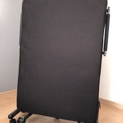 終了　立折りたたみ式リクライニングベッド 簡易ベッド 中古品