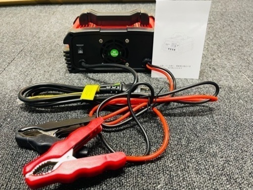 12A バッテリー充電器12V/24V対応 バッテリー診断機能 持続充電 スマートチャージャート GEL/AGM車充電