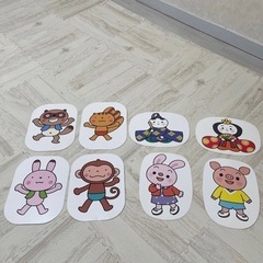 保育　一年中使えるペープサートの画像