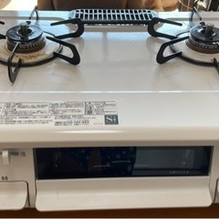 プロパンガス用2口コンロあげます。