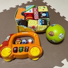 アンパンマン　おもちゃ　3点
