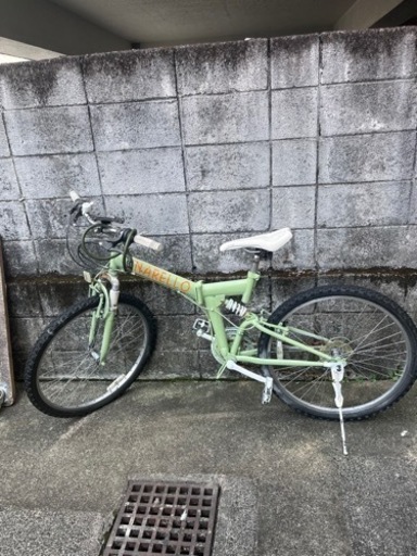 空気無し　自転車　マウンテンバイク