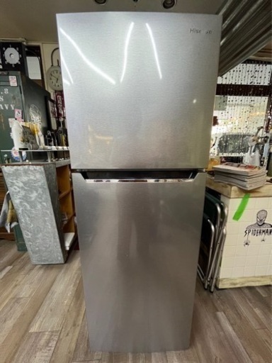 値下げしました27,000→20,000冷蔵庫 ハイセンス HR-B2302（シルバー）227.0 L