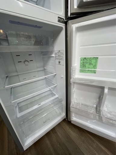 値下げしました27,000→20,000冷蔵庫 ハイセンス HR-B2302（シルバー）227.0 L