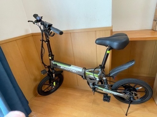 ♢ほぼ新品♢モベット型電動自転車！折りたたみ！