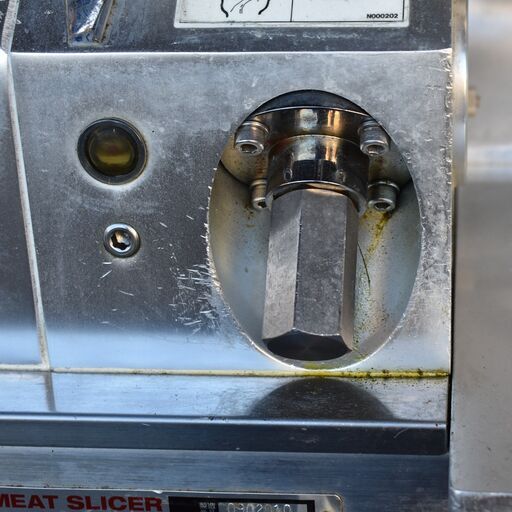 ヤ取終了9/17】≪yt917ジ≫ なんつね ミートスライサー NF-280 3相200V