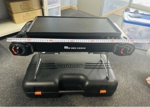 【最高品質】新型カセットストーブ カセットコンロ 耐荷重30kg 強火力2.5kW×2 強火力コンロ 防風 ガスボンベ式 2連 アウトドア