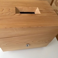 賽銭箱、玉串箱の画像