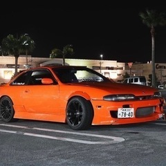 シルビア　S14 前期　即ドリ　サンルーフ車