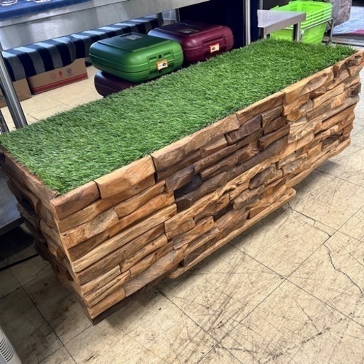 人工芝 店舗什器 展示台 八百屋 フルーツ 靴屋 アパレル ジオラマ 模型展示etc