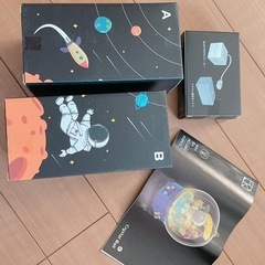 iKing 412pcs 組み立ておもちゃ クリスタルボール 宇宙飛行士の画像