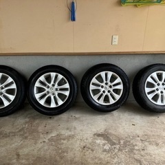 トヨタ純正アルミ16インチ＋純正ナット付きで無料で届けます