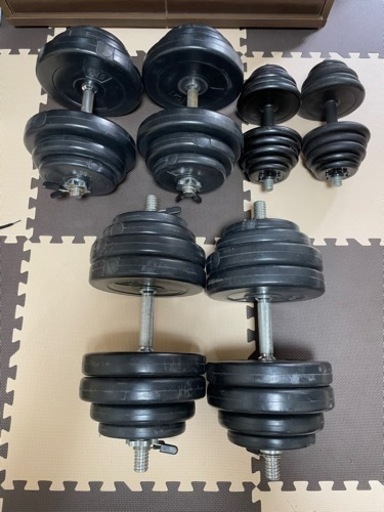 ダンベル、トレーニングベンチ