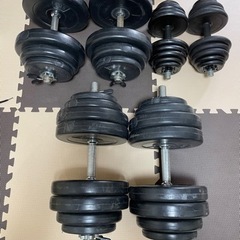 ダンベル、トレーニングベンチ