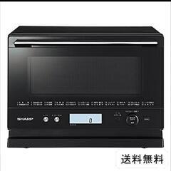 【未使用・未開封】SHARP オーブンレンジ 18L 1段調理 RE-WF182-B ブラックの画像