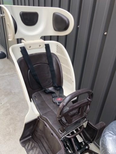 売切?子供乗せ自転車 荷物もたっぷり ピカピカ中古車 前後新品タイヤ　整備清掃磨き済み