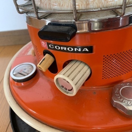 コロナ ニッセン 石油ストーブ 昭和レトロ ヒーター ストーブ セット 暖房 