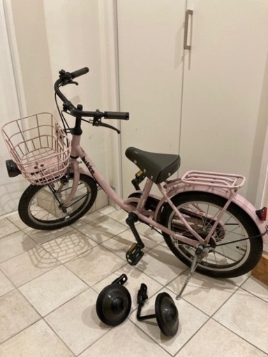 ブリヂストンbikke ビッケ　16インチ　ローズピンク