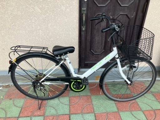普通自転車　通学　27インチ