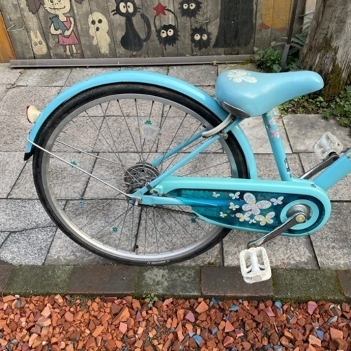 【3874】子供車　ブリヂストン　24インチ　8,300円（防犯・税込）