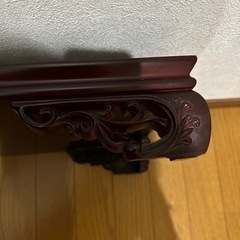木製 飾り台 の画像