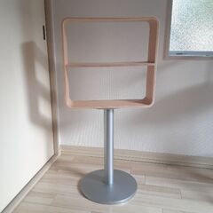 【年内処分予定】デザインラック　スクエア　2段　木製