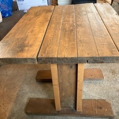 テーブル　自家製の画像