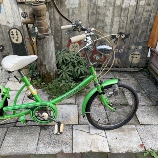 【Ｙ1250】大人用三輪車　ツノダ　前に20・後18インチ　前タイヤ新品　55,600円（防犯・税込）