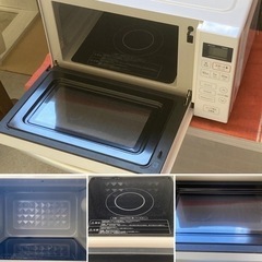 中古■電子レンジ■ハイアール■2020年製■18Ｌ■庫内フラットの画像