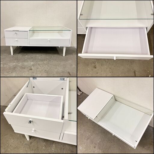  13830   一面鏡ドレッサーテーブル　センターテーブル   ◆大阪市内・東大阪市他 5,000円以上ご購入で無料配達いたします！