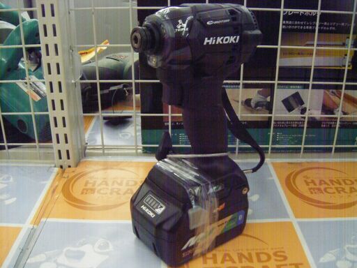 HIKOKI　ハイコーキ　WH36DC　インパクトドライバ　フルセット　バッテリ18-36V二個/充電器付き　未使用品　【ハンズクラフト宜野湾店】