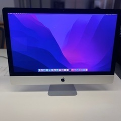 iMac 27インチ 5K i7 SSD 512 メモリ32GB