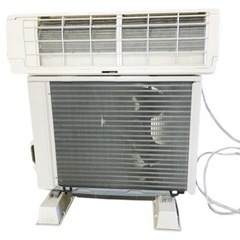 三菱 MITSUBISHI 三菱ルームエアコン MSZ-P224-W 2014年製 霧ヶ峰 ルームエアコン 冷暖房兼用器具 6~9畳 室内 室外 ユニット 空冷式 動作品 の画像