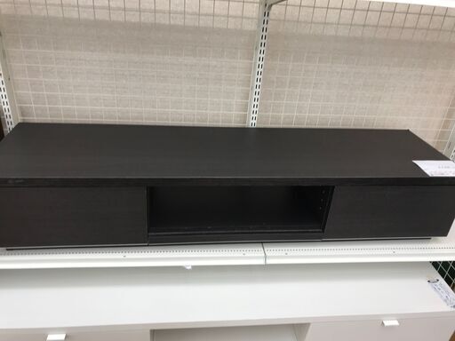 ★ジモティ割あり★  TV台 黒 H28×W150×D39 クリーニング済み KJ3326