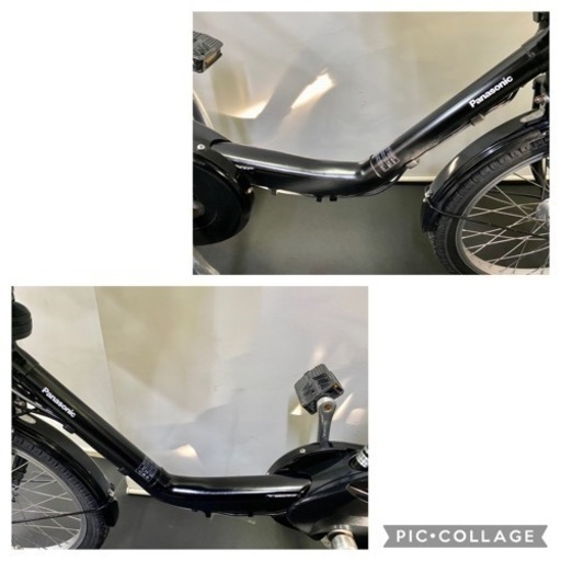 電動自転車　パナソニック　ギュットミニ　20インチ 13.2ah パワフル　黒色