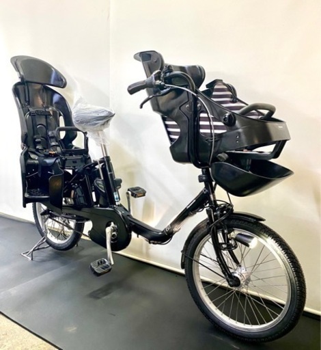 電動自転車　パナソニック　ギュットミニ　20インチ 13.2ah パワフル　黒色