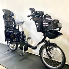 電動自転車　パナソニック　ギュットミニ　20インチ 13.2ah パワフル　黒色