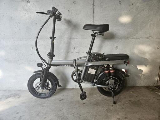 しのあ フル電動自転車　48V/8ah　アクセル付　ひねちゃ　モペット フル電動自転車 電動自転車モペット折畳 48V/8ah限定 (イトウ
