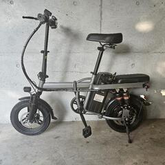 フル電動自転車 電動自転車　モペット　折畳 48V/8ah限定