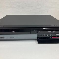 【REGASTOCK江東店】 Panasonic パナソニック HDD搭載VHS一体型DVDレコーダー dmr-xw41v 2007年製の画像