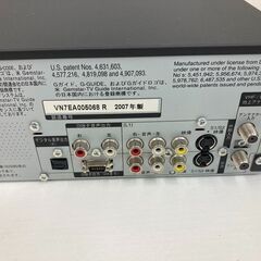 【REGASTOCK江東店】 Panasonic パナソニック HDD搭載VHS一体型DVDレコーダー dmr-xw41v 2007年製の画像